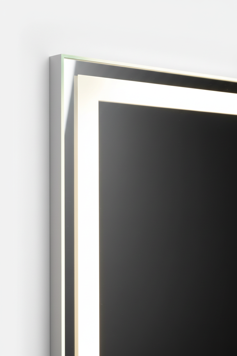 Miroir Épure — Détail LED